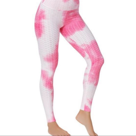 High Waist Tie Die Print Anti Cellulite - Picture 2 of 16